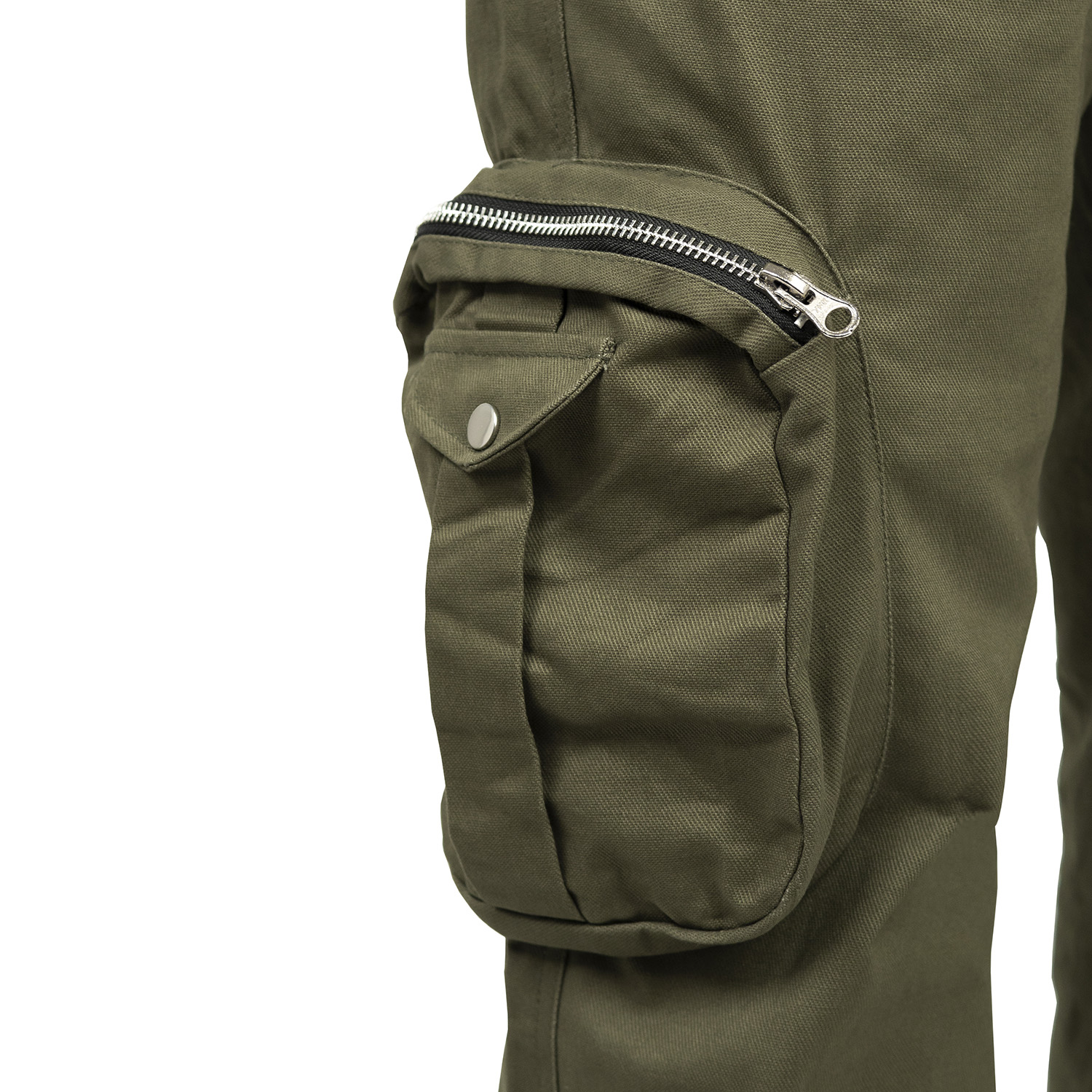 Buy t-base Men's Military Olive Solid Cargo Pants for Men Online India