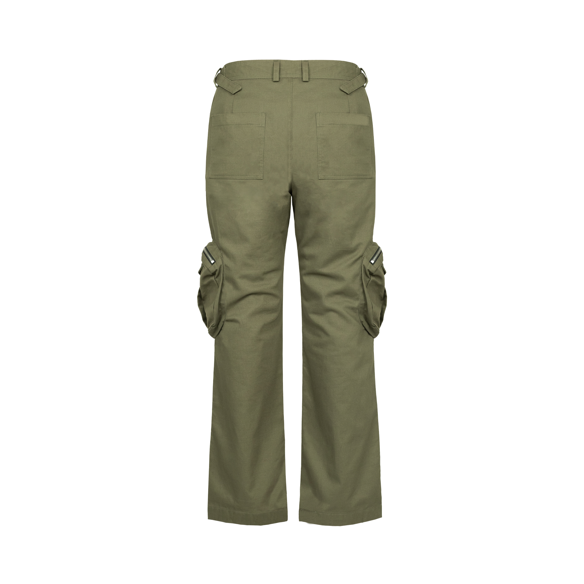 green camo low waisted military pants — iamkoko.la