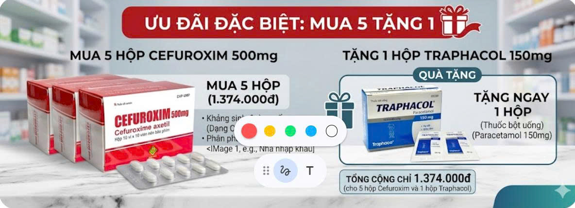 mua-5hop-cefuroxim-500mg-1-374-000d-duoc-tang-1h-traphacol-150mg