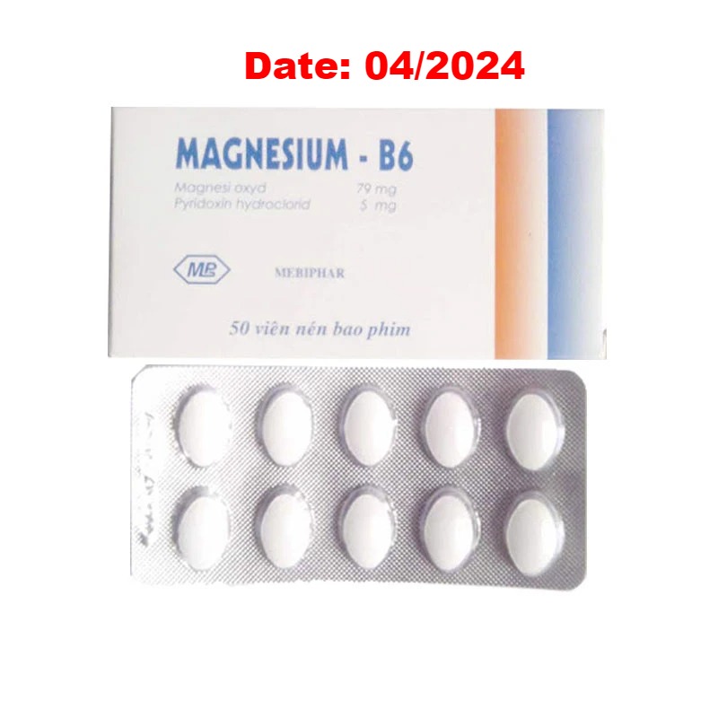 magnesium-b6-mebiphar-hop-50-vien