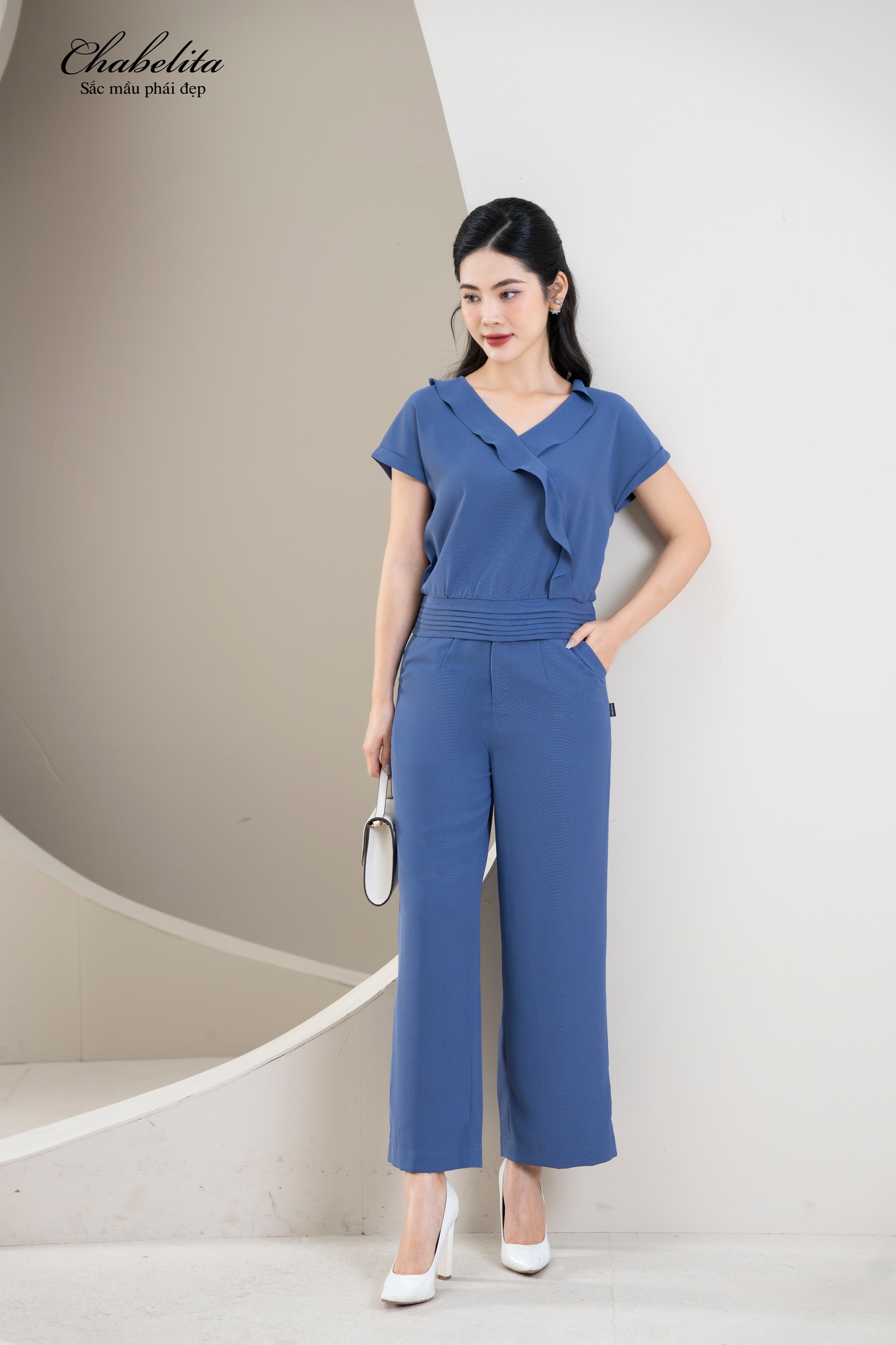 Sét bộ đũi màu xanh