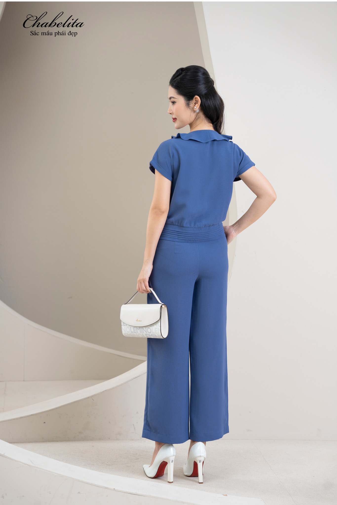 Sét bộ đũi màu xanh