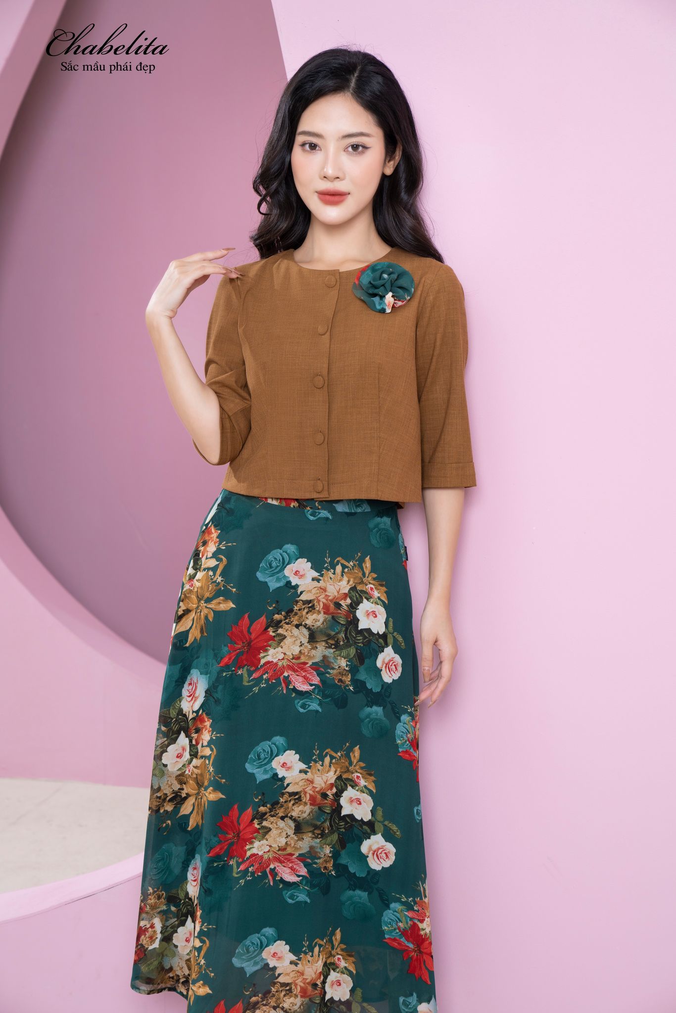 Áo vest ký giả màu vàng