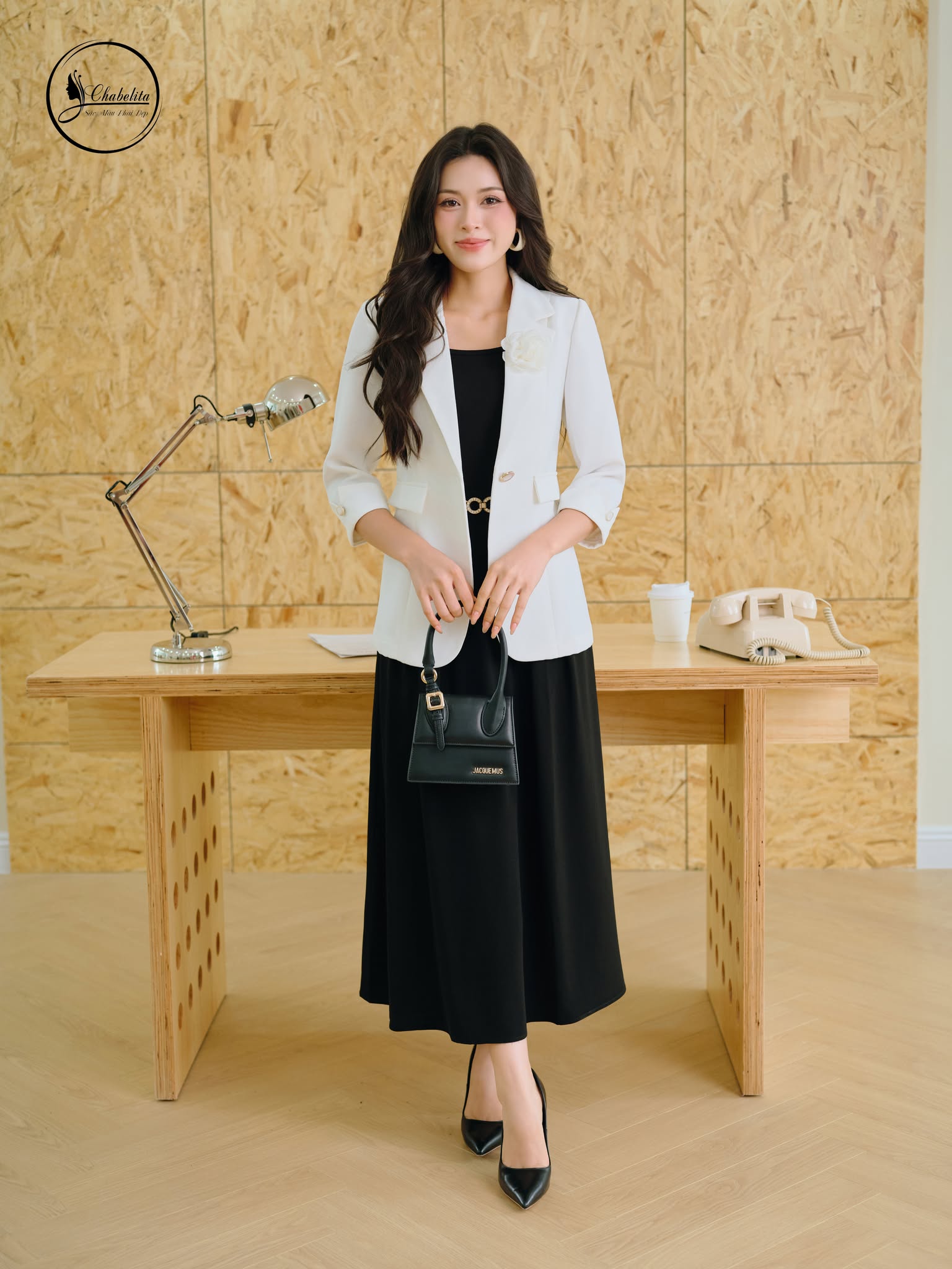 Áo vest 1 lớp màu trắng