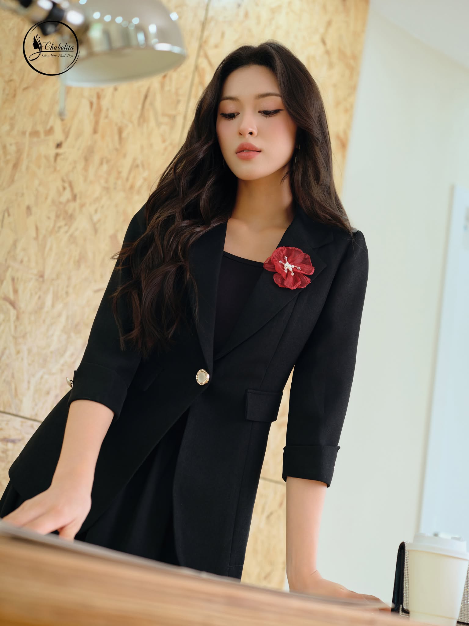 Áo vest 1 lớp màu đen