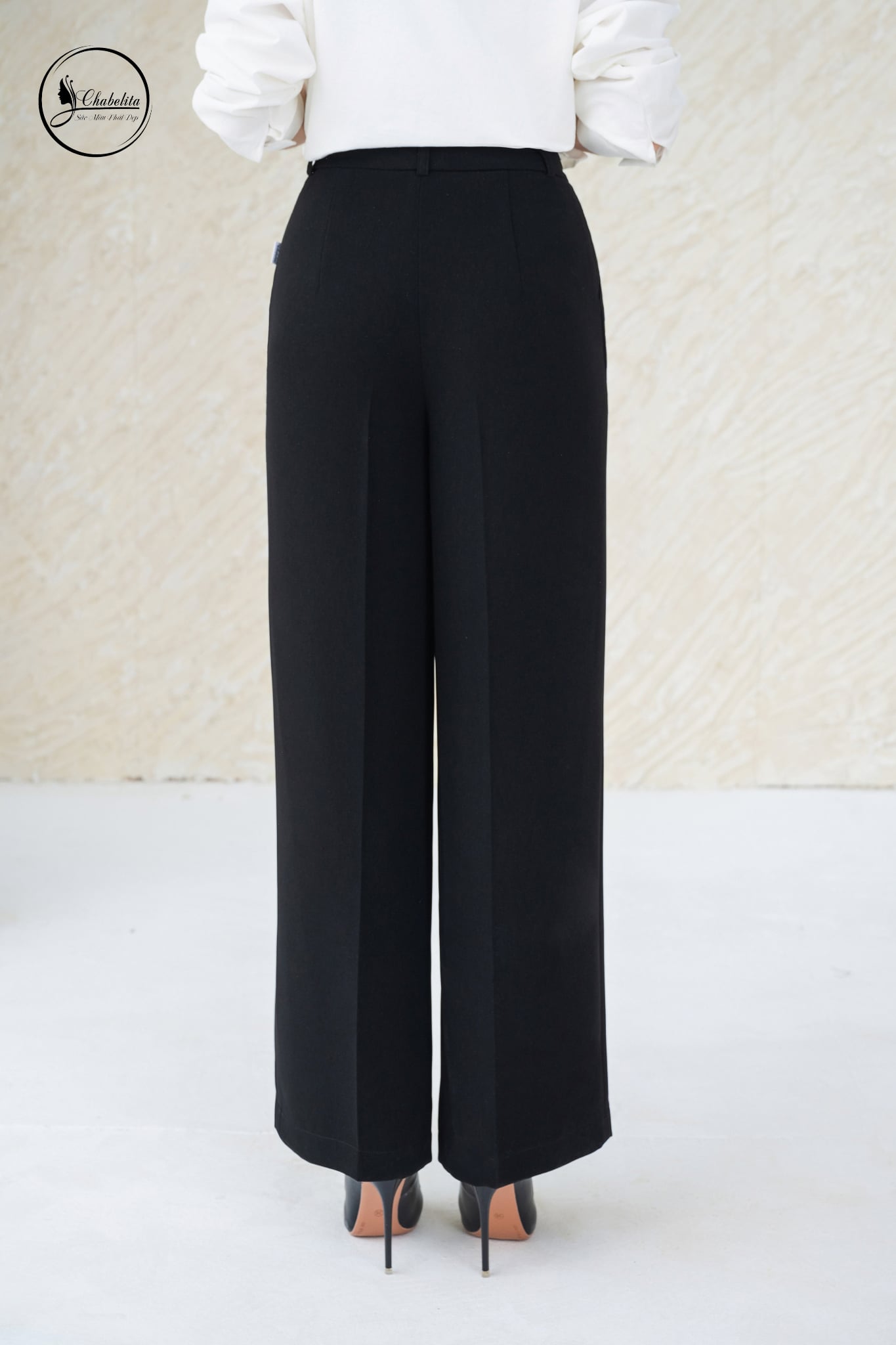 Quần suông 2 ly đỉa gần màu đen