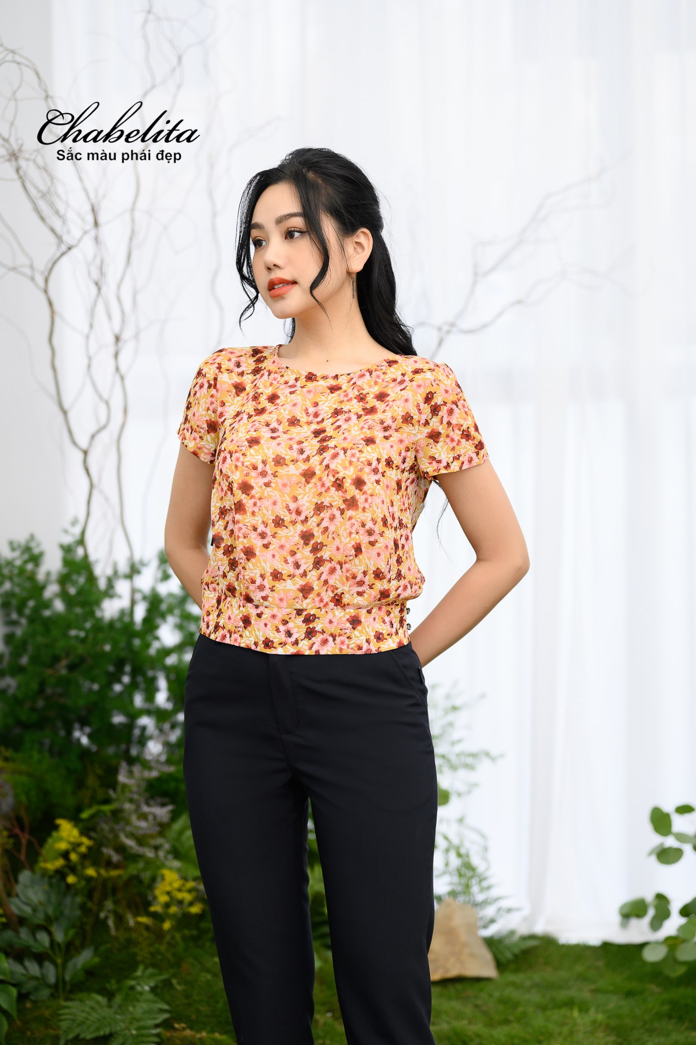 Áo bo gấu màu vàng