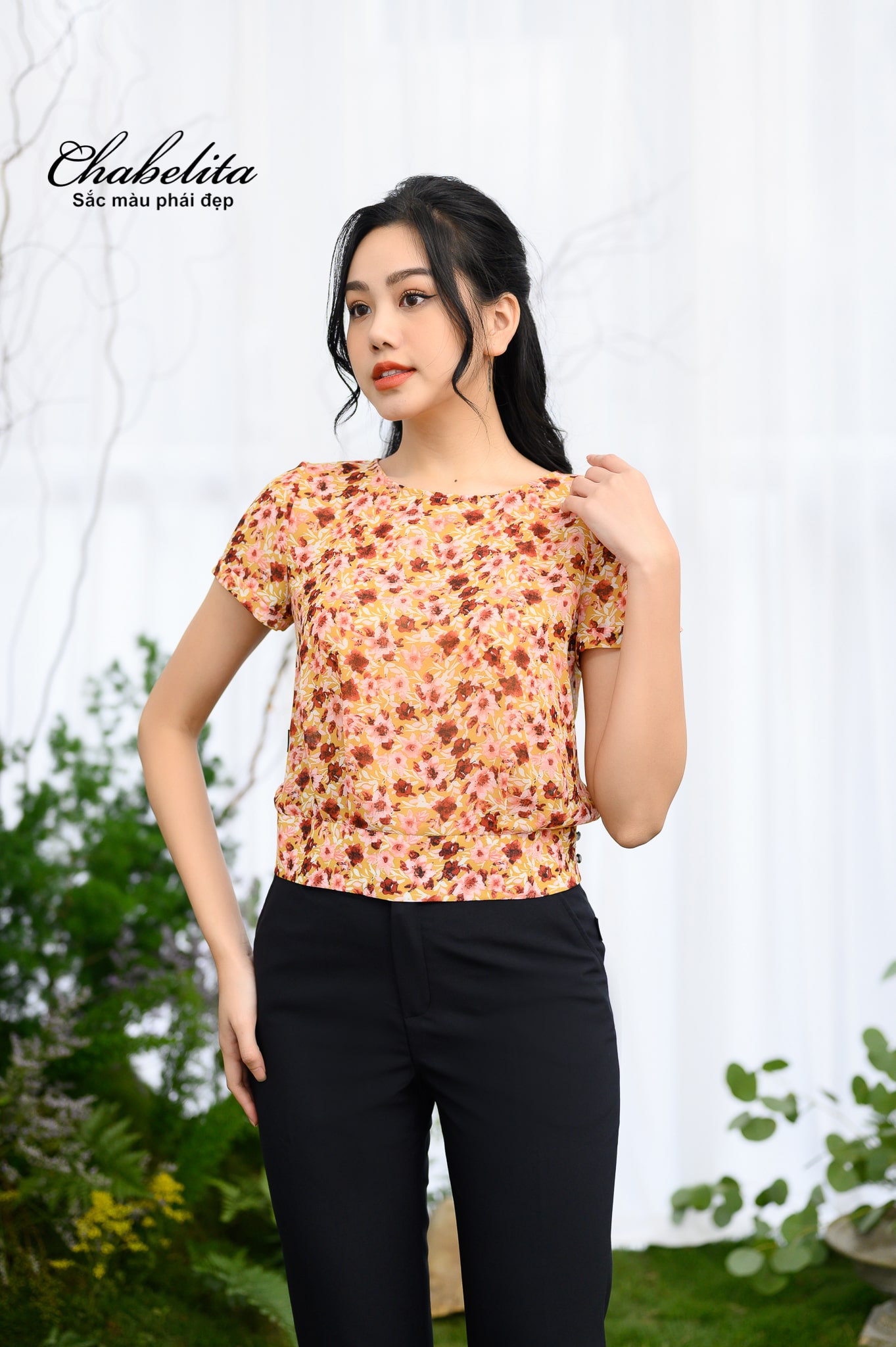 Áo bo gấu màu vàng