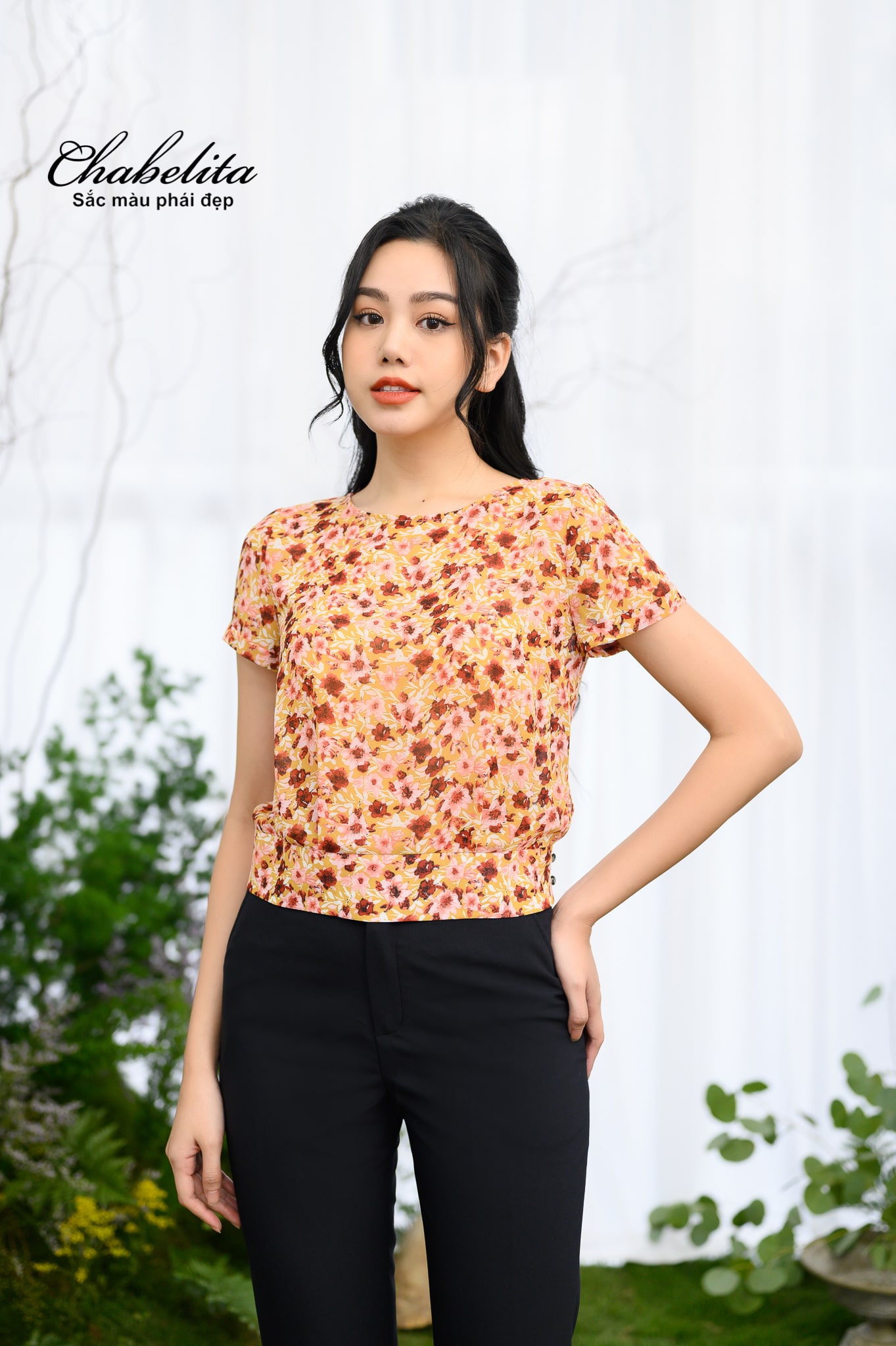 Áo bo gấu màu vàng