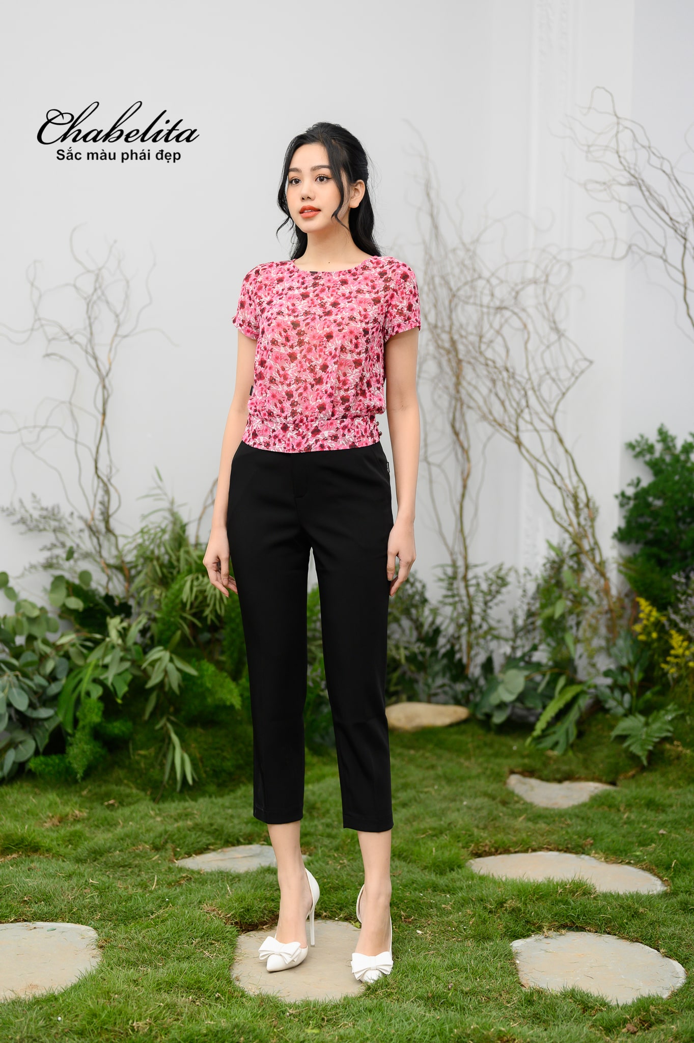 Áo bo gấu màu hồng