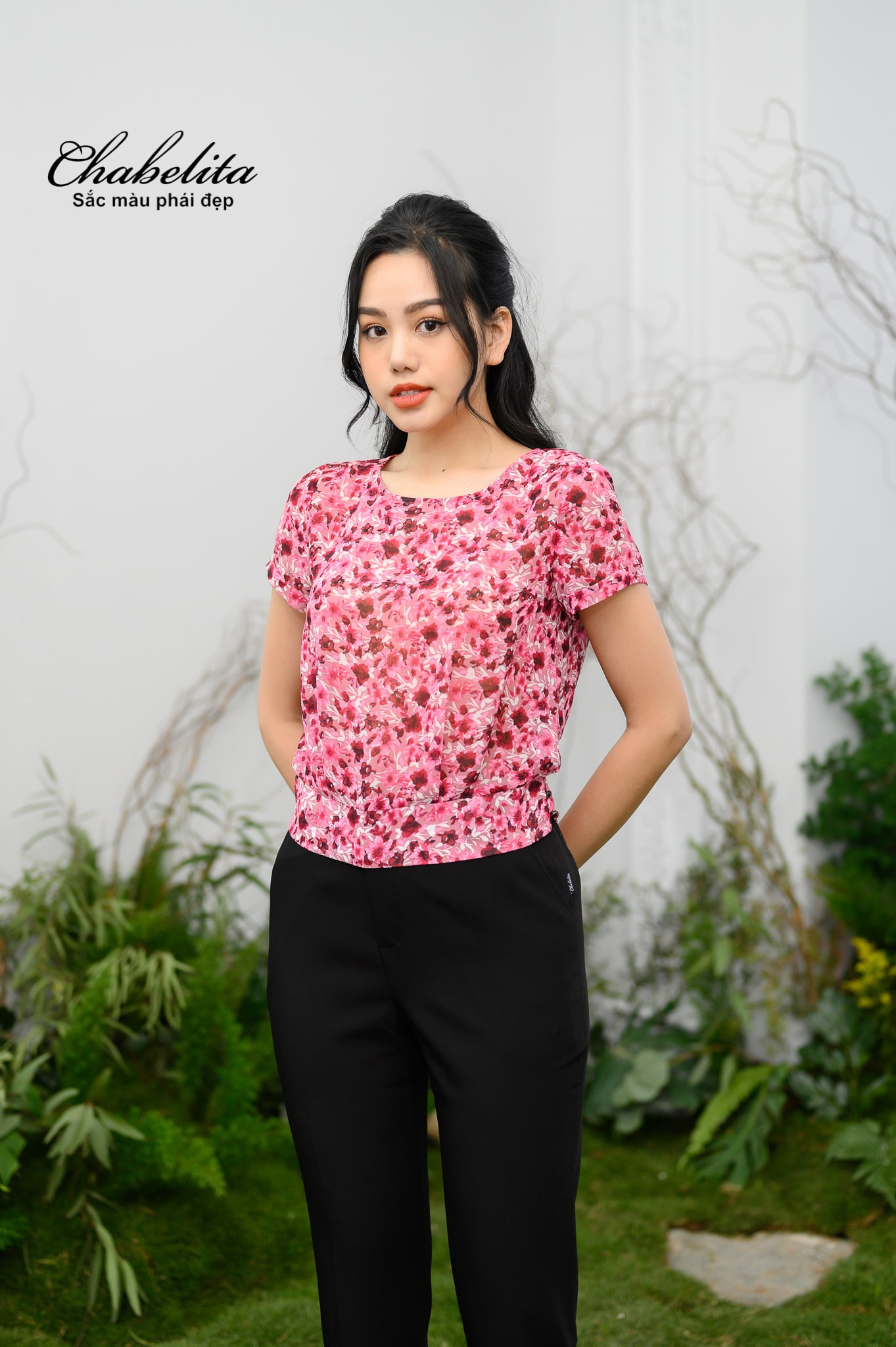 Áo bo gấu màu hồng