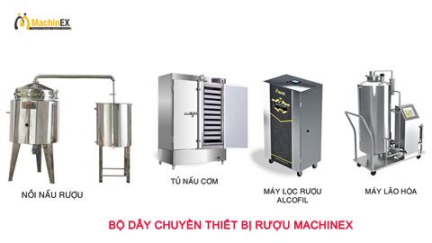 Công dụng trọn bộ thiết bị rượu cho cơ sở nấu rượu gia đình