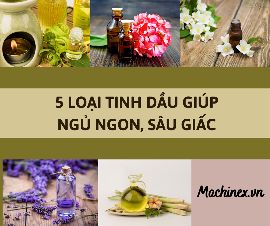 Top 5 loại tinh dầu giúp ngủ ngon sâu giấc