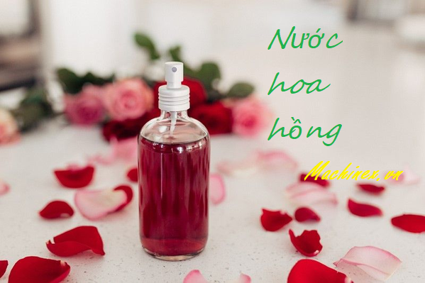 Cách làm nước hoa hồng đơn giản tại nhà