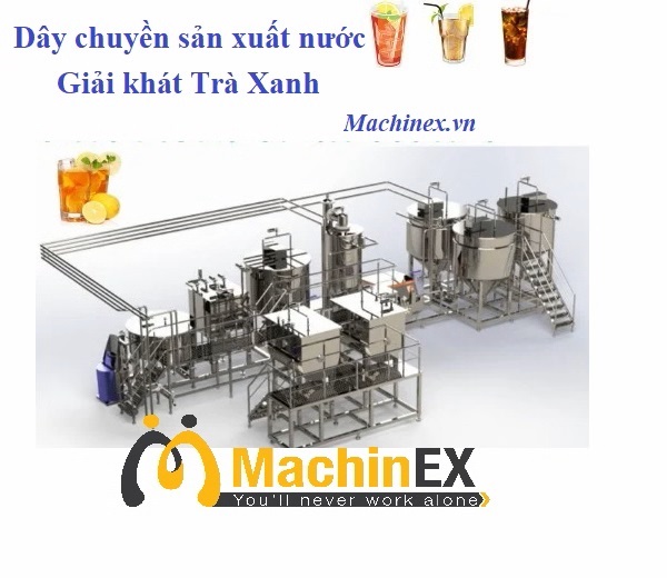 Dây chuyền sản xuất nước giải khát trà