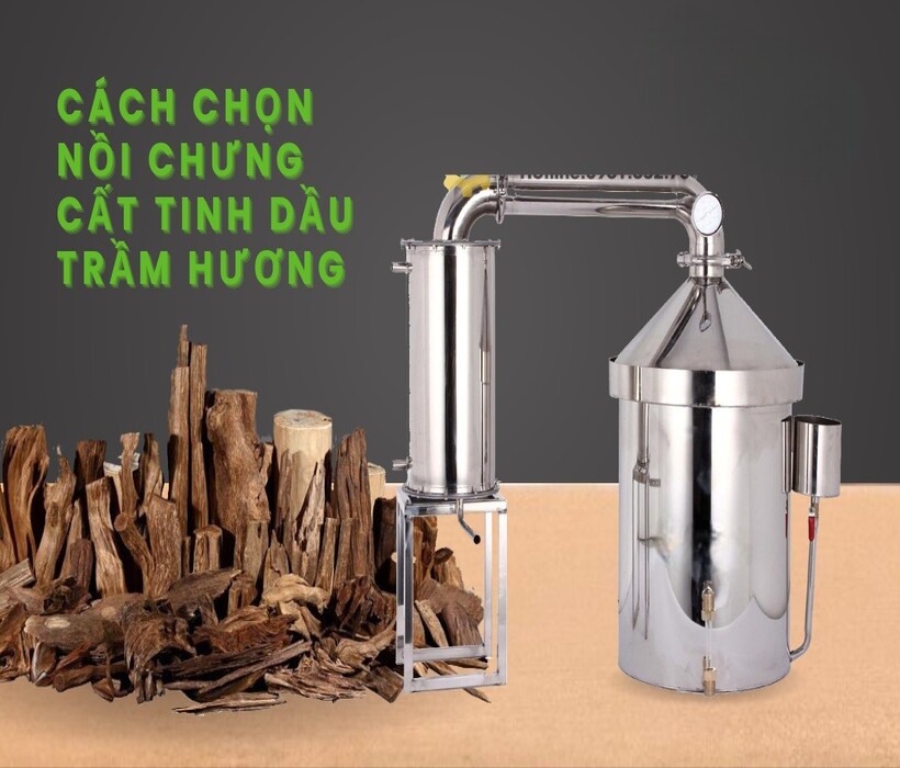Làm sao để tinh dầu trầm hương thu được có mùi thơm tự nhiên, không khét?