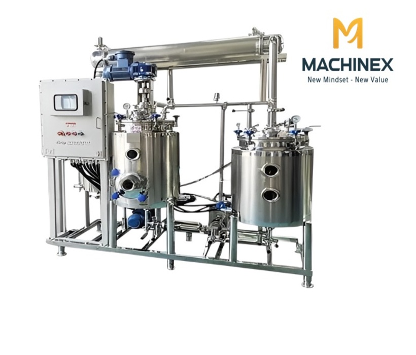 Dây chuyền trích ly - cô đặc dược liệu