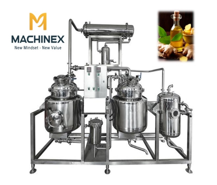 Hệ thống chưng cất thủ công và máy chưng cất gừng của Machinex khác nhau ở điểm nào?