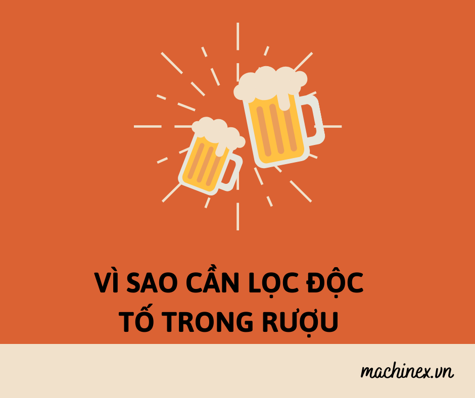 Vì sao máy lọc độc tố rượu lại cần thiết với nhà sản xuất rượu
