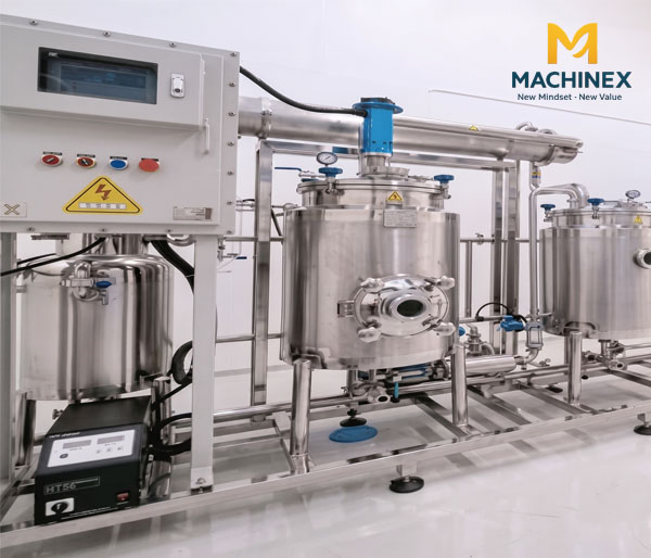 Dây chuyền trích ly - cô đặc dược liệu khép kín, chuẩn GMP