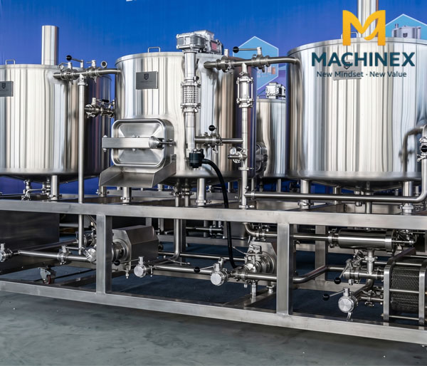 Hệ thống nấu bia thủ công gồm những thiết bị nào?