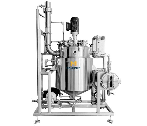 Vận Hành Hệ Thống Thu Hồi Dung Môi Chiết Xuất Dược Liệu