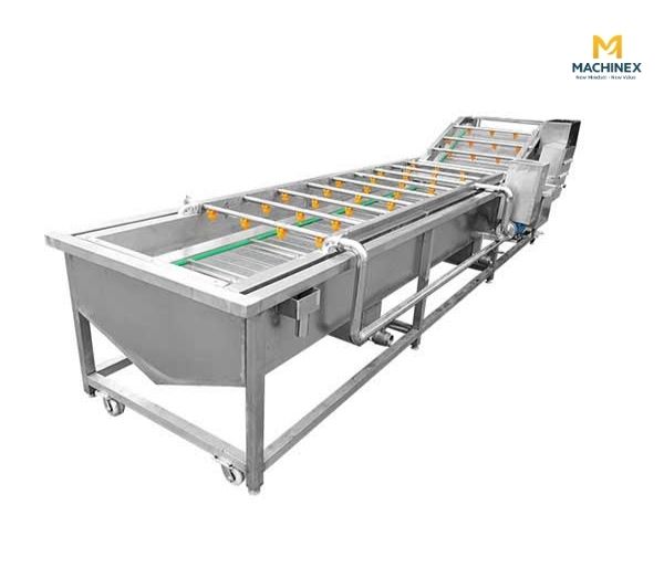 Hệ Thống Tuần Hoàn Và Lọc Nước Trong Máy Rửa Rau Củ Công Nghiệp