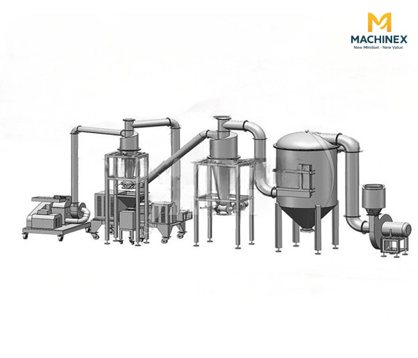 Khác biệt máy nghiền bột Machinex so với các dòng máy thông thường