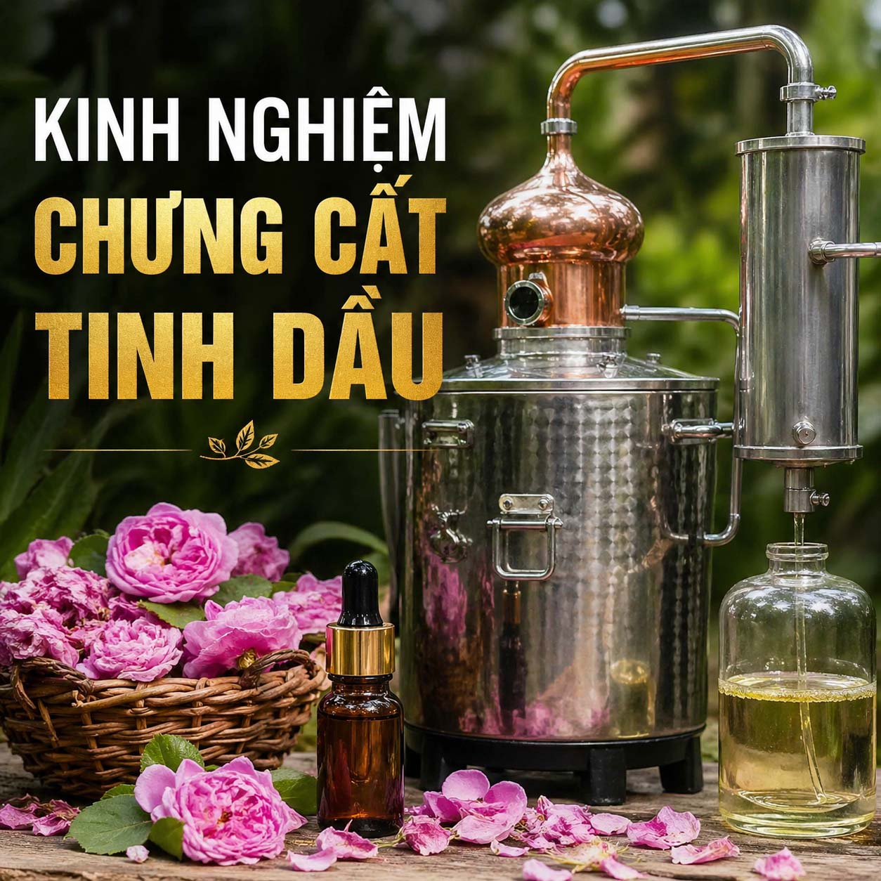 Kinh Nghiệm Chưng Cất Tinh Dầu - Bí Quyết Nâng Cao Hiệu Suất