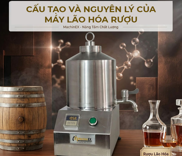Cấu tạo và nguyên lý hoạt động của máy lão hóa rượu