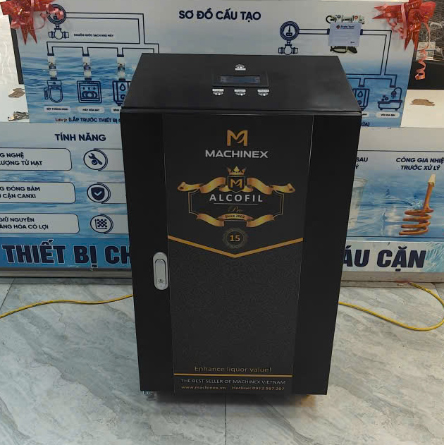 Máy lọc rượu mini Machinex - Máy lọc rượu phù hợp cho mọi gia đình