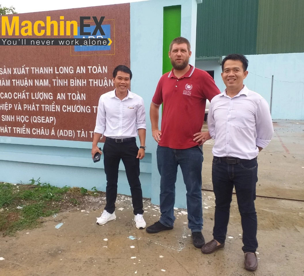 Máy rửa Thanh Long HTX Thanh Bình, Bình Thuận - SOCODEVI, VCED, CANADA