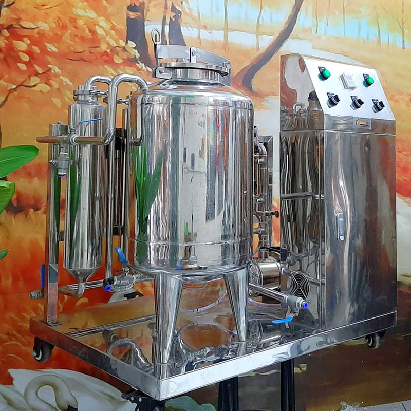 Bí quyết ngâm rượu trực tiếp bằng máy lọc kiêm lão hóa rượu