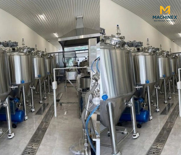 Tự động hóa nhà máy sản xuất rượu sake