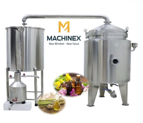 Cấu tạo nồi chưng cất tinh dầu