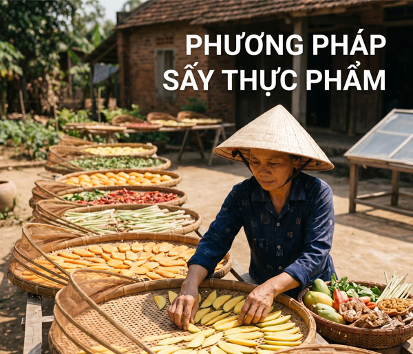Phương pháp sấy thực phẩm