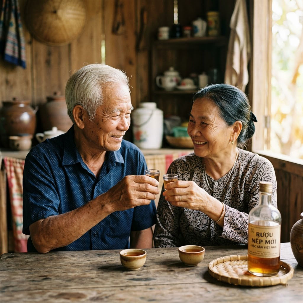 Rượu kẻ thù số một với sức khỏe người cao tuổi