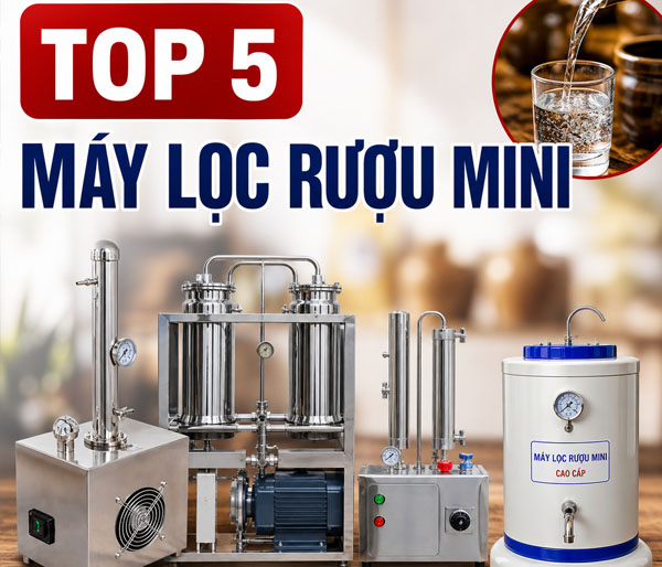 Top 5 máy lọc rượu mini