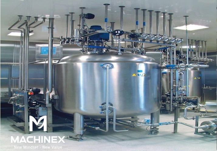 bồn syrup sản xuất nước ngọt