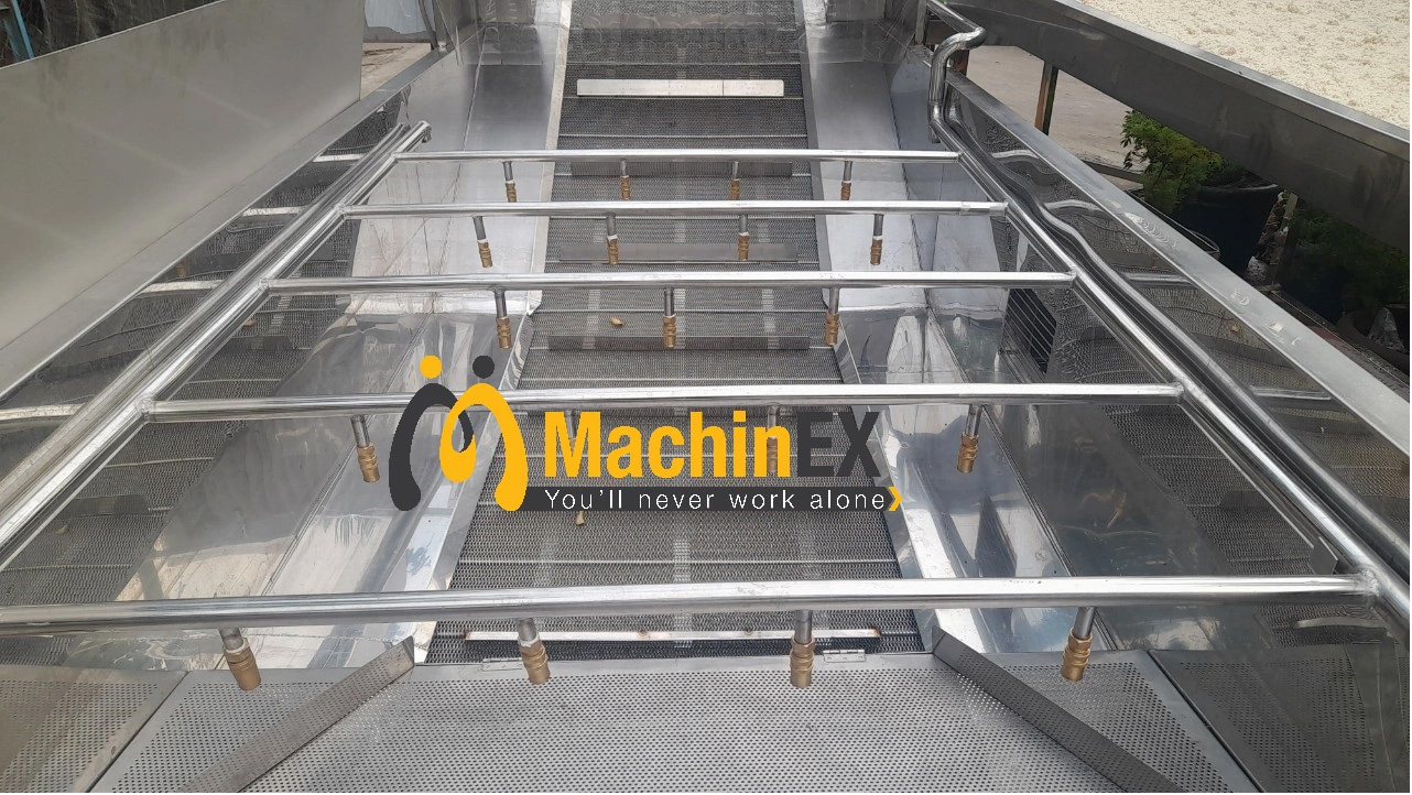 máy rửa trái cây tự động