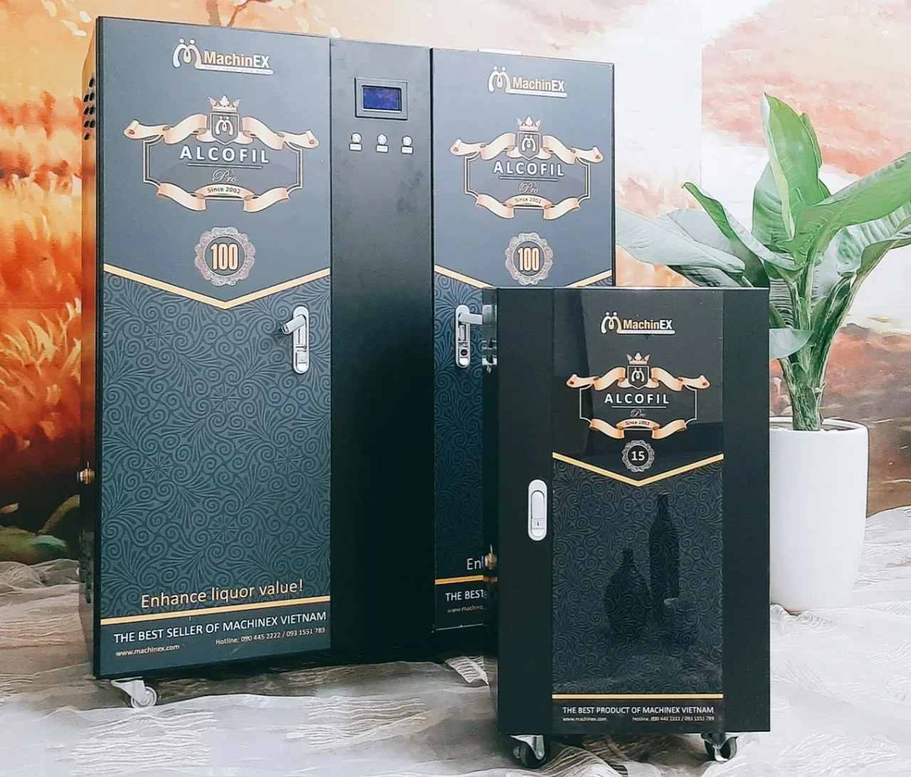 máy lọc độc tố rượu alcofil