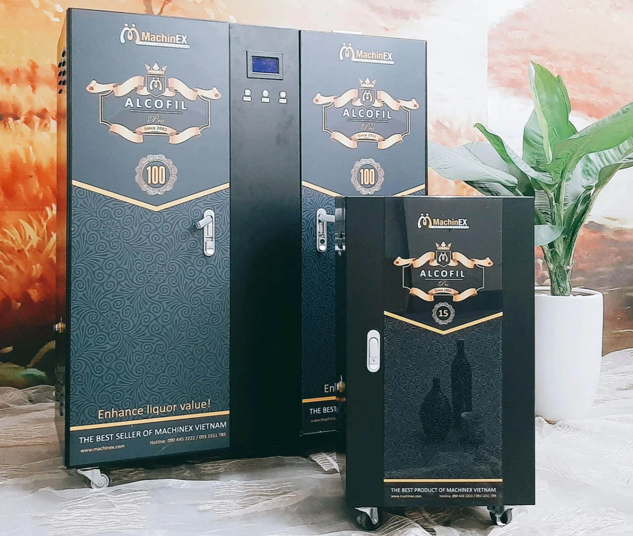 máy lọc độc rượu chính hãng 