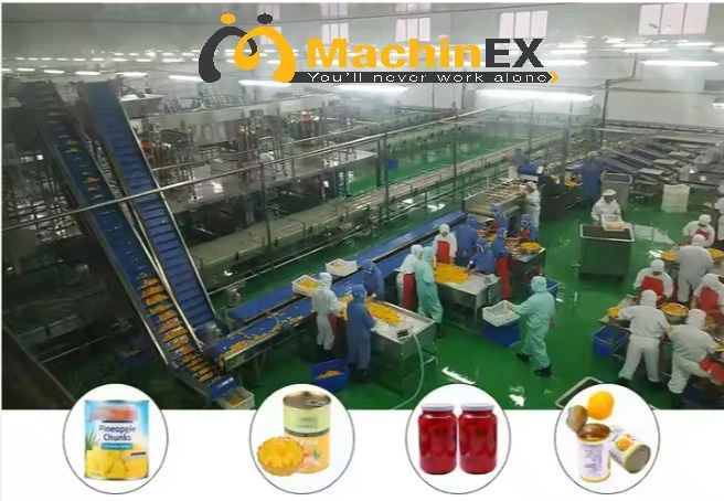 dây chuyền sản xuất xoài thơm đóng hộp