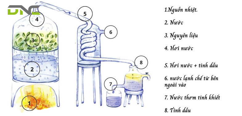 chưng cất hơi nước