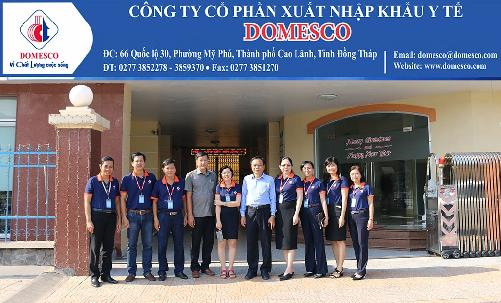 công ty cổ phần xuất nhập khẩu y tế domesco