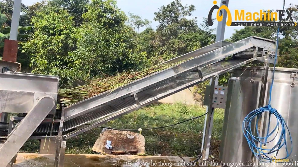 Dây Chuyền Chưng Cất Tinh Dầu inox