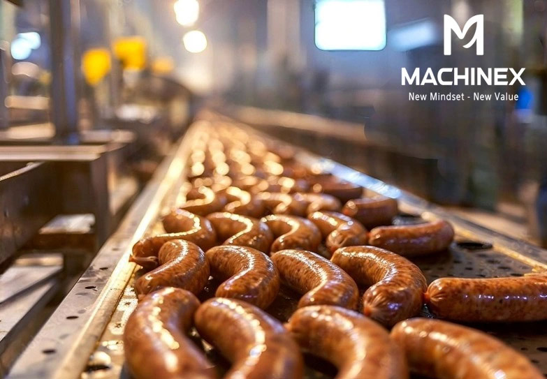 dây chuyền sản xuất xúc xích công nghiệp