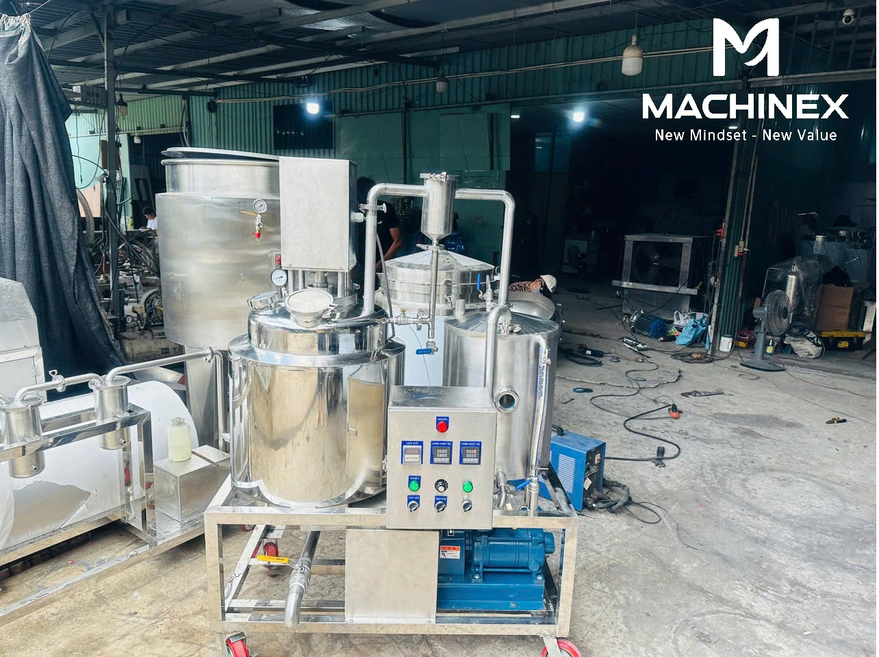 dây chuyền sản xuất đường thốt nốt