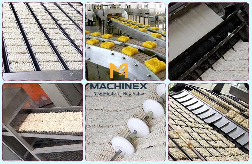 Dây chuyền chế biến mỳ ăn liền hiện đại