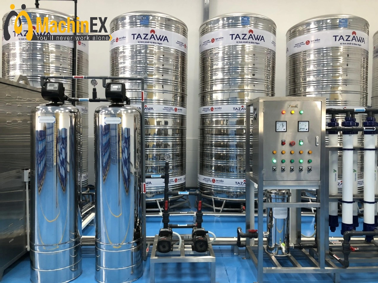 dây chuyền sản xuất nước ion kiềm
